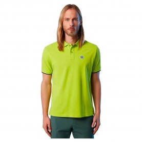 мъжки,блузи,с,яка,north,sails,graphic,692397,short,sleeve,polo,lime,(green)
