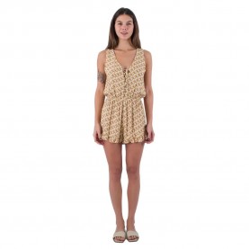 дамски,гащеризони,hurley,city,block,lace,up,romper,brown,(trc1)