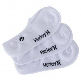 чорапи,мъжки,чорапи,hurley,h2o,dri,no,show,socks,3,pairs,white,(white)