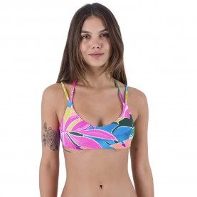 дамски,бански,костюми,hurley,max,isla,pull,on,bikini,top,multicolor