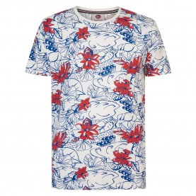 тениска,мъжки,тениски,petrol,industries,655,aop,short,sleeve,t,shirt,multicolor,(chalk,white)