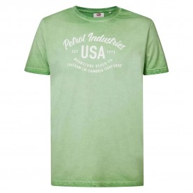 тениска,мъжки,тениски,petrol,industries,656,classic,print,short,sleeve,t,shirt,green,(green,ivy)