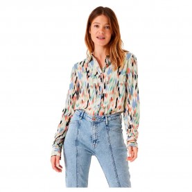 риза,с,дълъг,ръкав,дамски,блузи,дамски,ризи,garcia,b30230,long,sleeve,shirt,white