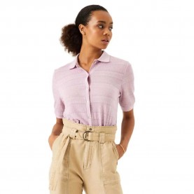 риза,с,къс,ръкав,дамски,блузи,дамски,ризи,garcia,c30037,short,sleeve,shirt,purple