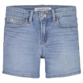 Дънки Calvin klein jeans Essential Mr Slim shorts - Blue (Ess Mid Blue) дънки,детски,панталони,calvin,klein,jeans,essential,mr,slim,shorts,blue,(ess,mid,blue)