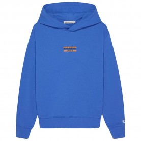 Блуза Calvin klein jeans Mini Block Logo sweatshirt - Blue (Corrib River Blue) блуза,детски,блузи,calvin,klein,jeans,mini,block,logo,sweatshirt,blue,(corrib,river,blue)