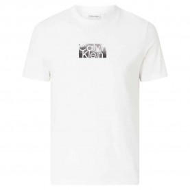 тениска,мъжки,тениски,calvin,klein,cloud,logo,short,sleeve,t,shirt,white