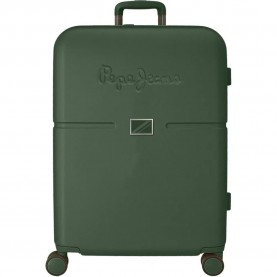 куфари,pepe,jeans,accent,70,cm,trolley,bag,range,(green)