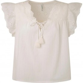 риза,с,къс,ръкав,дамски,блузи,дамски,ризи,pepe,jeans,anaise,short,sleeve,shirt,beige