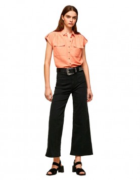 потник,дамски,блузи,дамски,ризи,pepe,jeans,brenda,sleeveless,shirt,orange