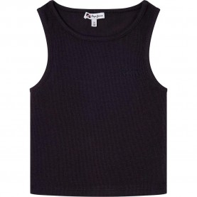 тениска,детски,тениски,pepe,jeans,gibel,sleeveless,t,shirt,black,(black)