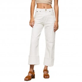 Pepe jeans Hazel Selvedge jeans - Blue (Denim) дамски,панталони,pepe,jeans,hazel,selvedge,jeans,blue,(denim)