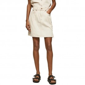 Пола Pepe jeans Lilly Lace short skirt - Blue (Denim) пола,дамски,поли,и,рокли,pepe,jeans,lilly,lace,short,skirt,blue,(denim)