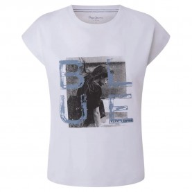 тениска,дамски,тениски,pepe,jeans,marguerite,short,sleeve,t,shirt,grey,(white)