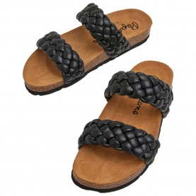 Сандали Pepe jeans Oban Double Tree 2 sandals - Black (Black) сандали,дамски,сандали,и,чехли,pepe,jeans,oban,double,tree,2,sandals,black,(black)