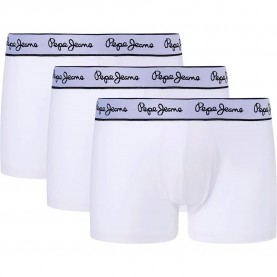 боксерки,мъжко,бельо,pepe,jeans,pepe,boxers,3,units,white