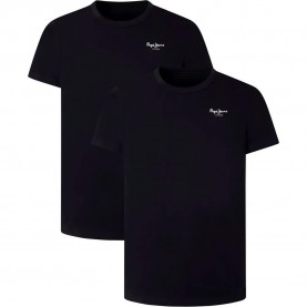 мъжко,бельо,pepe,jeans,pmu10976,short,sleeve,base,layer,2,units,black,(black)
