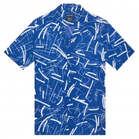 риза,с,къс,ръкав,мъжки,ризи,antony,morato,short,sleeve,shirt,red,(bluette)
