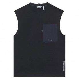 тениска,мъжки,тениски,antony,morato,mmks02219,fa100144,sleeveless,t,shirt,black,(black)