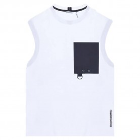 тениска,мъжки,тениски,antony,morato,mmks02219,fa100144,sleeveless,t,shirt,white