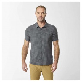 риза,с,къс,ръкав,мъжки,ризи,lafuma,skim,short,sleeve,shirt,grey,(carbone,grey)