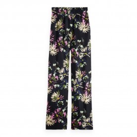 панталони,дамски,панталони,scotch,&,soda,gia,wide,leg,fit,mid,waist,pants,black