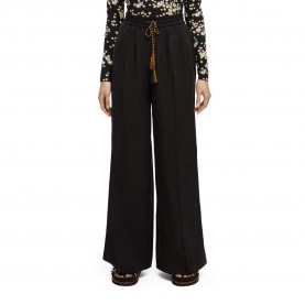 панталони,дамски,панталони,scotch,&,soda,hope,wide,leg,fit,high,waist,pants,black