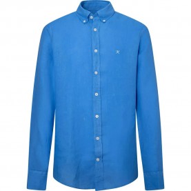 риза,с,дълъг,ръкав,мъжки,ризи,hackett,garment,dyed,long,sleeve,shirt,blue