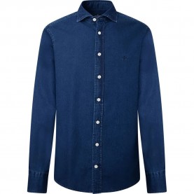 риза,с,дълъг,ръкав,мъжки,ризи,hackett,hm309385,long,sleeve,shirt,navy,(blue)