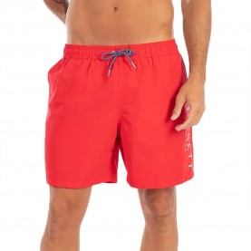 бански,гащета,мъжки,бански,костюми,hackett,solid,swimming,shorts,silver,(red)