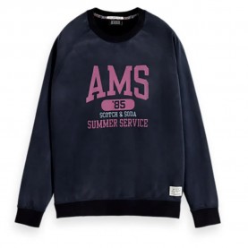 блуза,мъжки,пуловери,scotch,&,soda,ams,vintage,sweatshirt,navy,(blue)