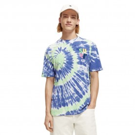 тениска,мъжки,тениски,scotch,&,soda,tie,dye,short,sleeve,t,shirt,blue