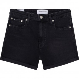 дънки,дамски,панталони,calvin,klein,jeans,mid,rise,shorts,black