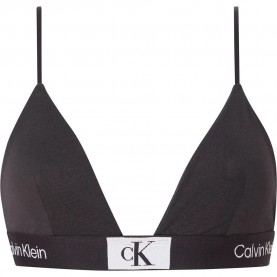 дамско,бельо,дамски,бикини,и,танкини,calvin,klein,unlined,triangle,bra,black