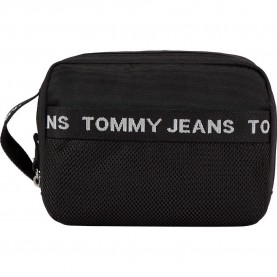 несесер,тоалетни,принадлежности,tommy,jeans,essential,nylon,wash,bag,black,(black)