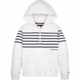 суичър,детски,блузи,tommy,hilfiger,breton,stripe,hoodie,white