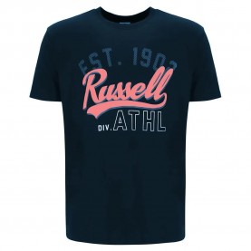 тениска,мъжки,тениски,russell,athletic,amt,a30121,short,sleeve,t,shirt,navy,(blue)