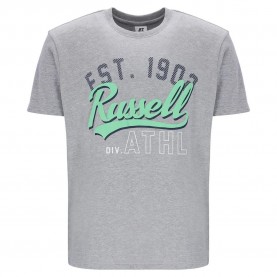 тениска,мъжки,тениски,russell,athletic,amt,a30121,short,sleeve,t,shirt,new,grey,(green)