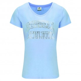 тениска,дамски,тениски,russell,athletic,awt,a31021,short,sleeve,v,neck,t,shirt,blue,(acquama)