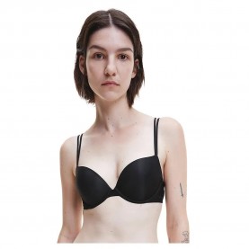 дамско,бельо,дамски,бикини,и,танкини,calvin,klein,push,up,plunge,bra,black