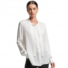 риза,с,дълъг,ръкав,дамски,блузи,дамски,ризи,superdry,studios,tie,nk,long,sleeve,shirt,white