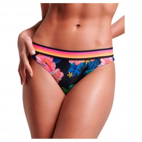 дамски,бански,костюми,superdry,vintage,logo,nh,bikini,bottom,hibiscus,pop,navy,(multicolor)