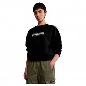 Блуза Napapijri B-Box S sweatshirt - Black (Black) блуза,дамски,блузи,napapijri,b,box,s,sweatshirt,black,(black)