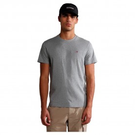 тениска,мъжки,тениски,napapijri,salis,sum,short,sleeve,t,shirt,medium,grey,melange,(grey)