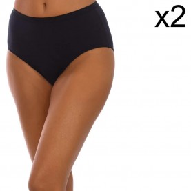 дамско,бельо,дамски,бикини,и,танкини,playtex,midi,panties,2,units,black,(black)