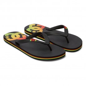 джапанки,мъжки,джапанки,и,чехли,dc,shoes,spray,flip,flops,black,(rasta)