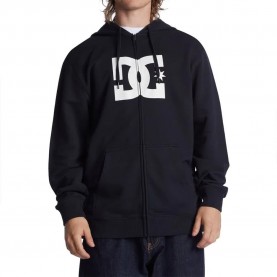 блуза,мъжки,пуловери,dc,shoes,star,full,zip,sweatshirt,black