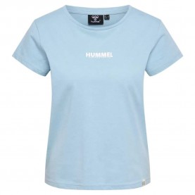 тениска,дамски,тениски,hummel,legacy,short,sleeve,t,shirt,celestial,blue,(blue)