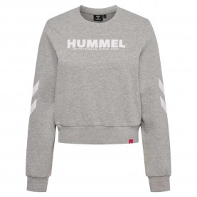 блуза,дамски,блузи,hummel,legacy,sweatshirt,grey,melange,(grey)