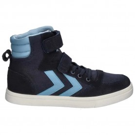 маратонки,детски,маратонки,hummel,slimmer,stadil,high,trainers,black,iris,(blue,black)